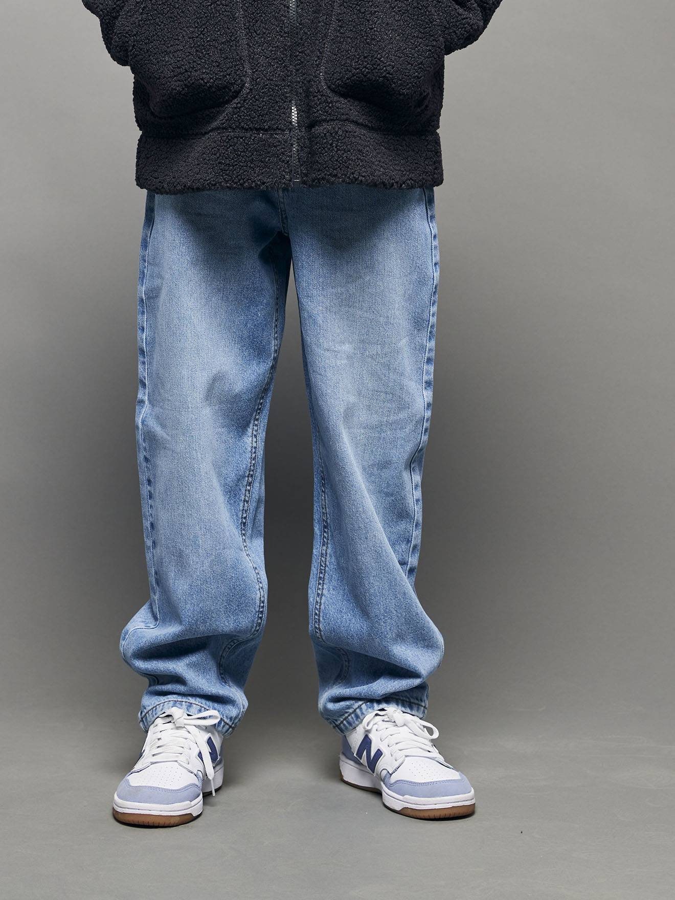 Losse jongensjeans JONEN double stone afbeelding