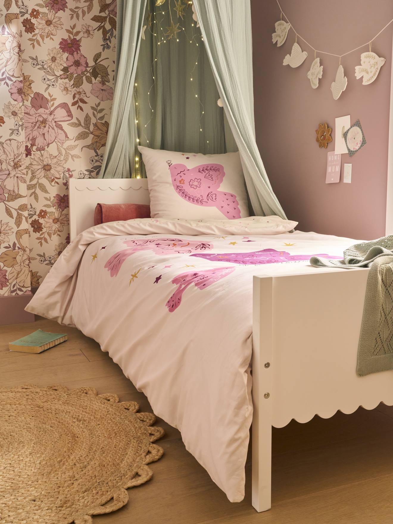 FESTON kinderbed 90x200cm wit afbeelding