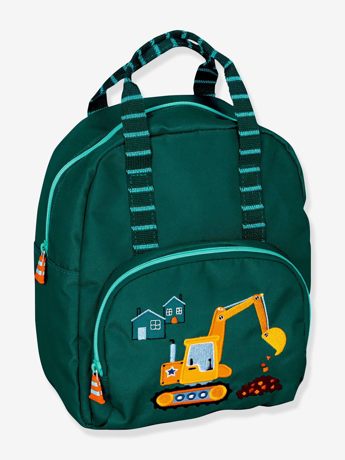 Rugzak voor jongens BAGGER DIE SPIEGELBURG groen