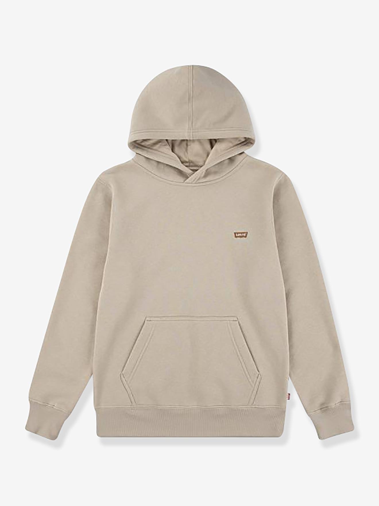 Sweater met capuchon Mini Batwing Hoodie LEVI'S® beige afbeelding