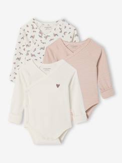 Baby-Set van 3 meegroei body's