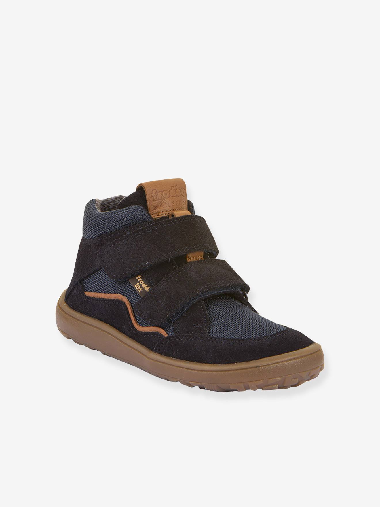Schoenen met klittenband BAREFOOT TEX AUTUMN FRODDO voor kinderen nachtblauw afbeelding