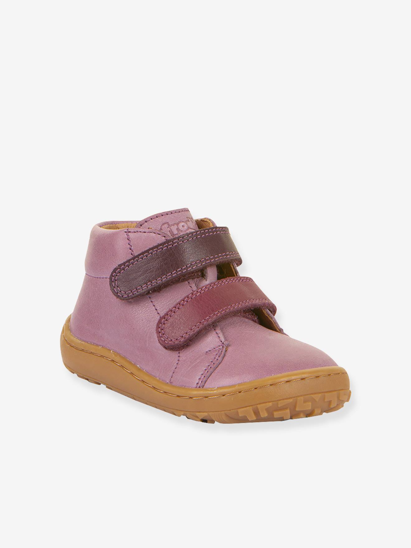 Blotevoeten leerschoenen voor baby's BAREFOOT FIRST STEP Froddo rozen afbeelding