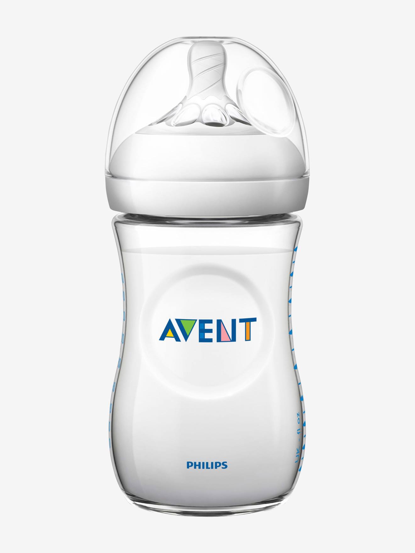 Flesje 260 ml Philips AVENT Natural zonder BPA transparant
