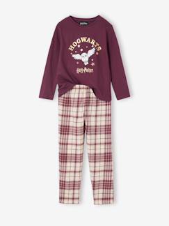 Harry Potter® pyjama voor meisjes van flanel  - vertbaudet enfant