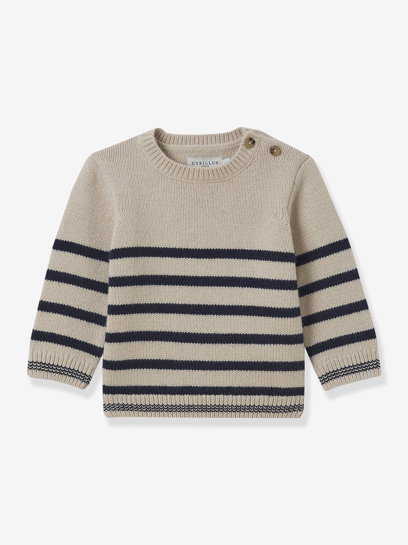 Babytrui van wol CYRILLUS beige afbeelding
