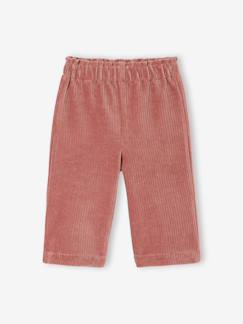 Baby broek in fluweel / velours, wijde vorm  - vertbaudet enfant