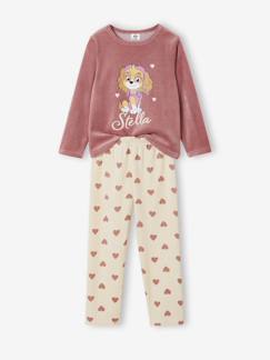 Pyjama meisjes PAW PATROL® in fluweel / velours  - vertbaudet enfant