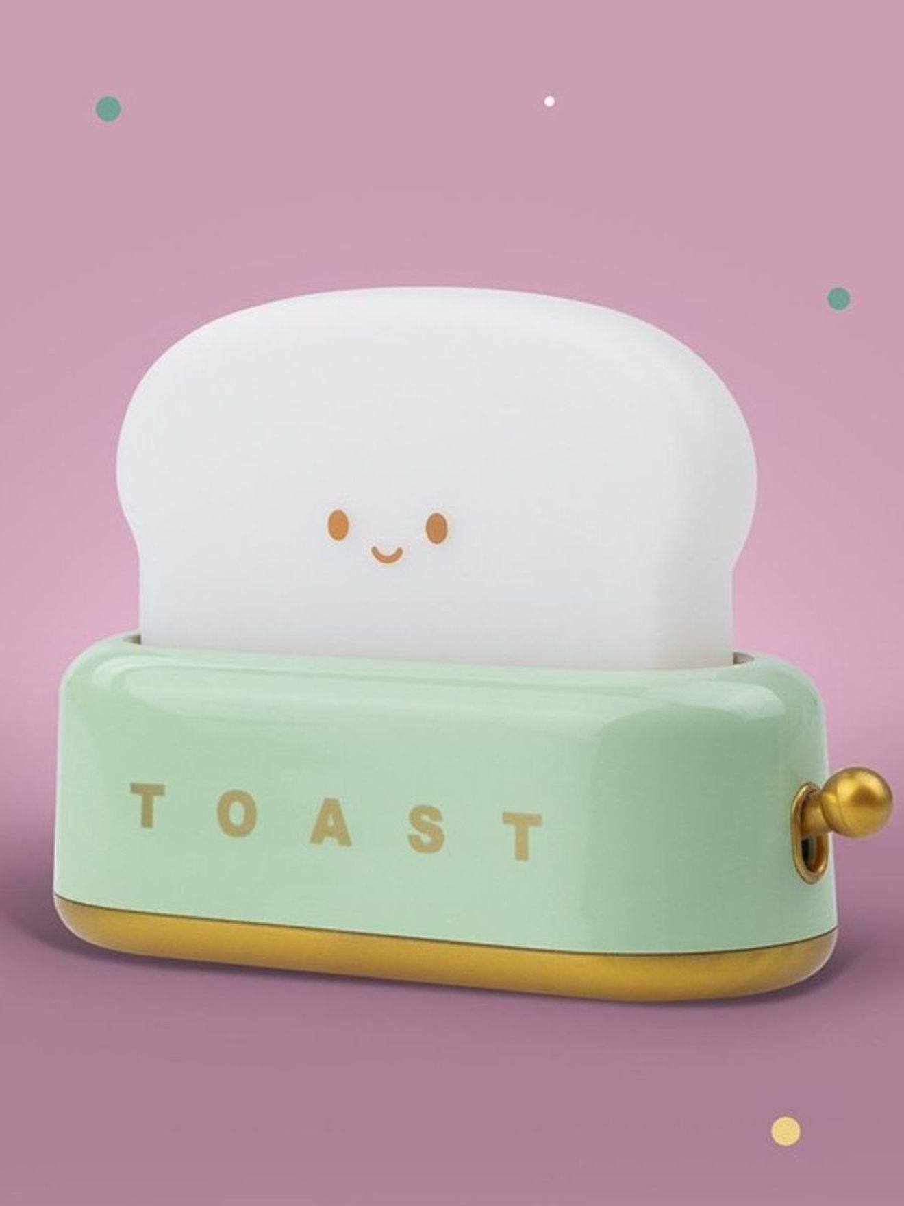 Oplaadbaar nachtlampje Toast groen
