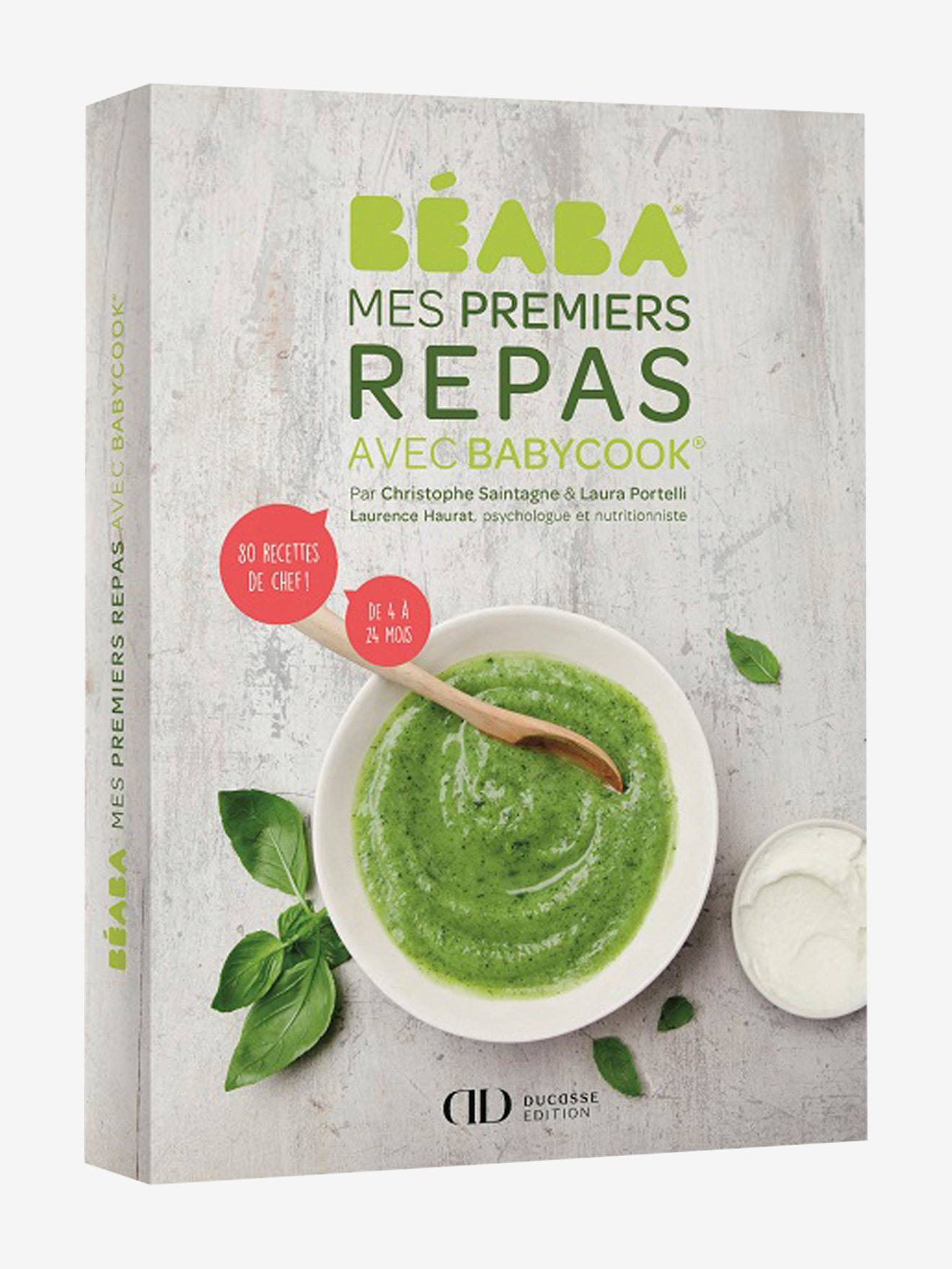 Boek Mijn eerste maaltijden met Babycook® BEABA grijs