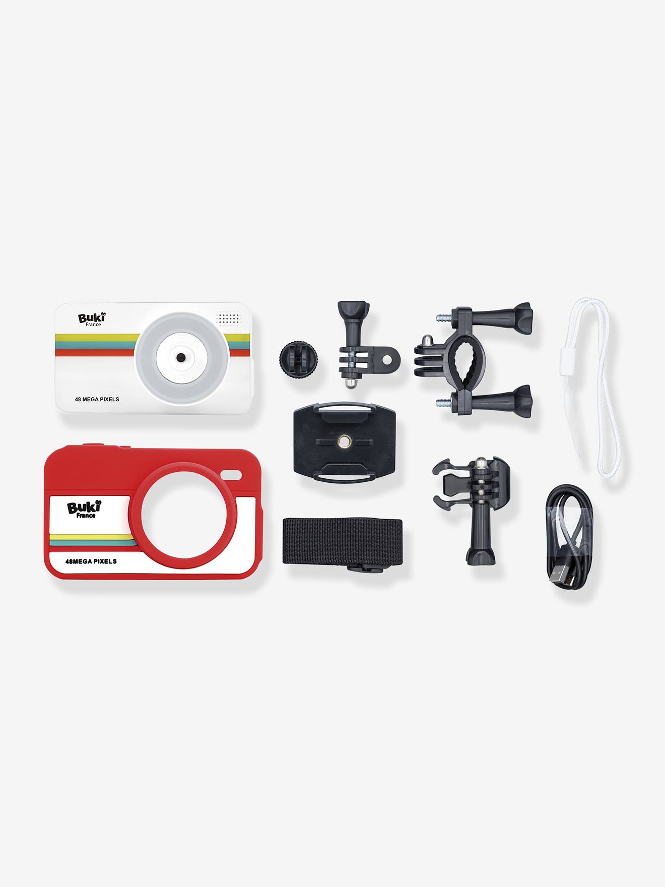 Fotoapparaat 2 in 1 rood afbeelding
