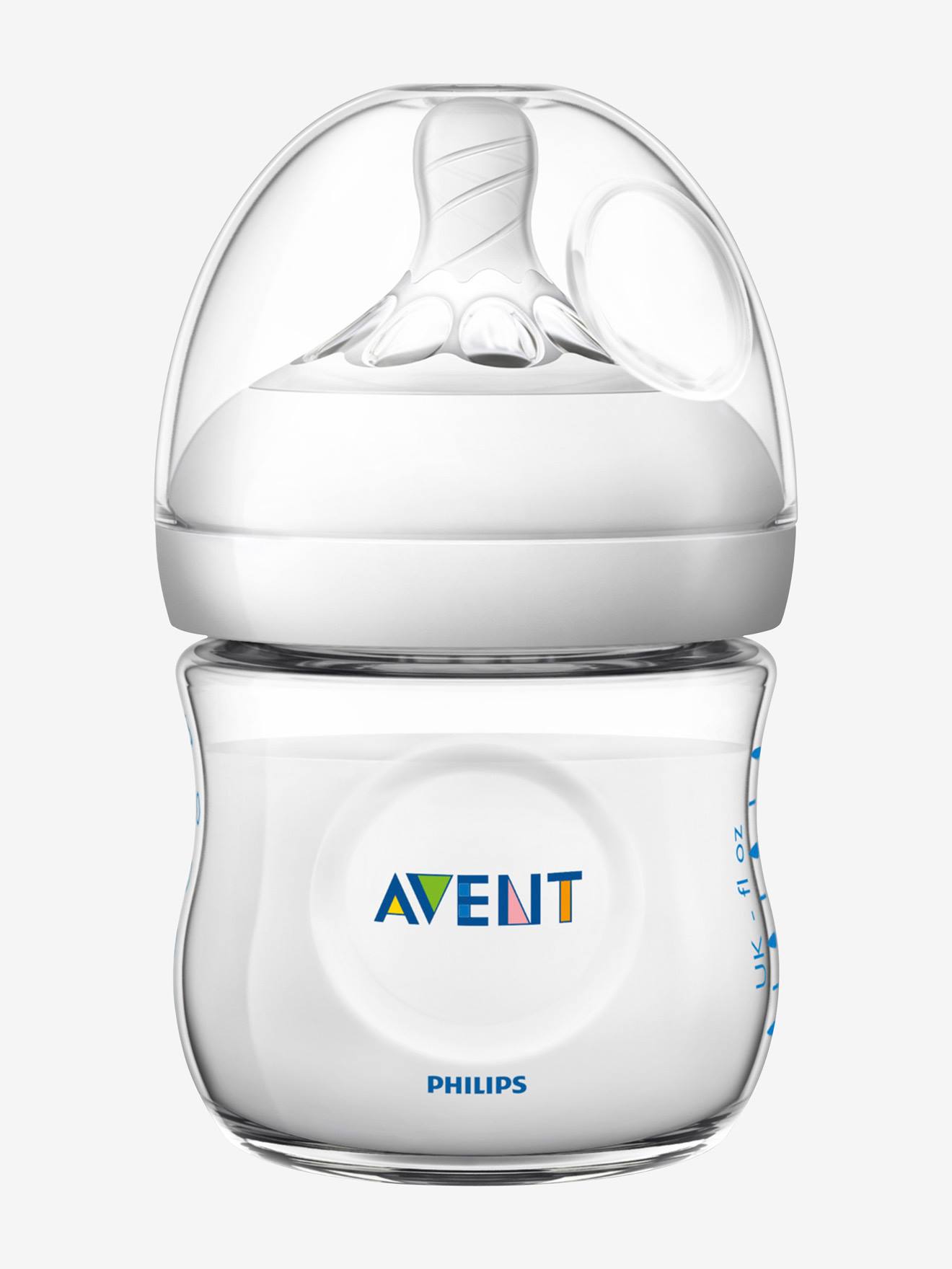 Flesje 125 ml Philips AVENT Natural zonder BPA transparant