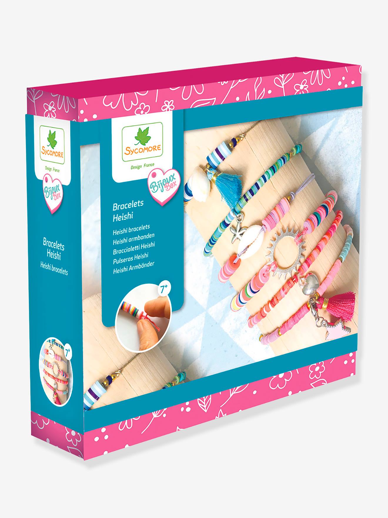 Sieraden Box - Heishi Armbanden meerkleurig