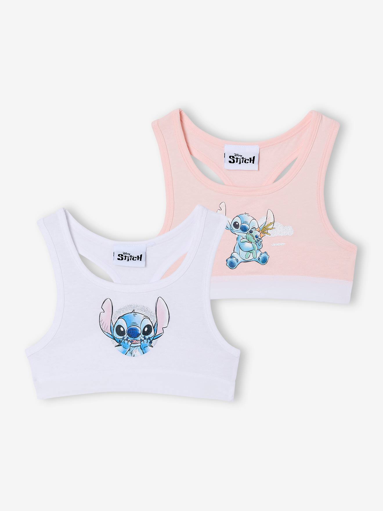 Set van 2 beha's Disney® LILO & STITCH meisje lichtroze
