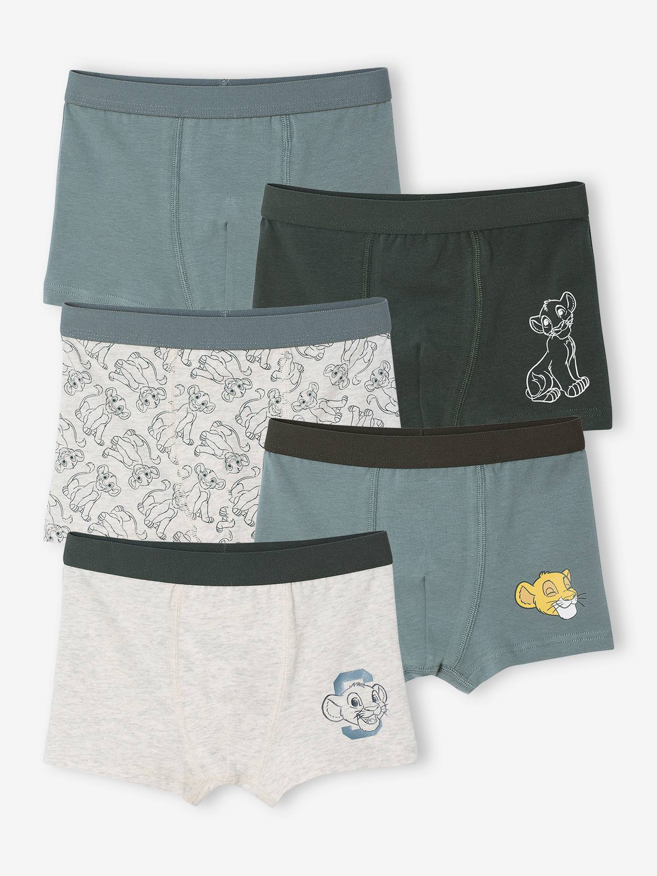 Set van 5 boxershorts Disney® ROI LION korstmos afbeelding