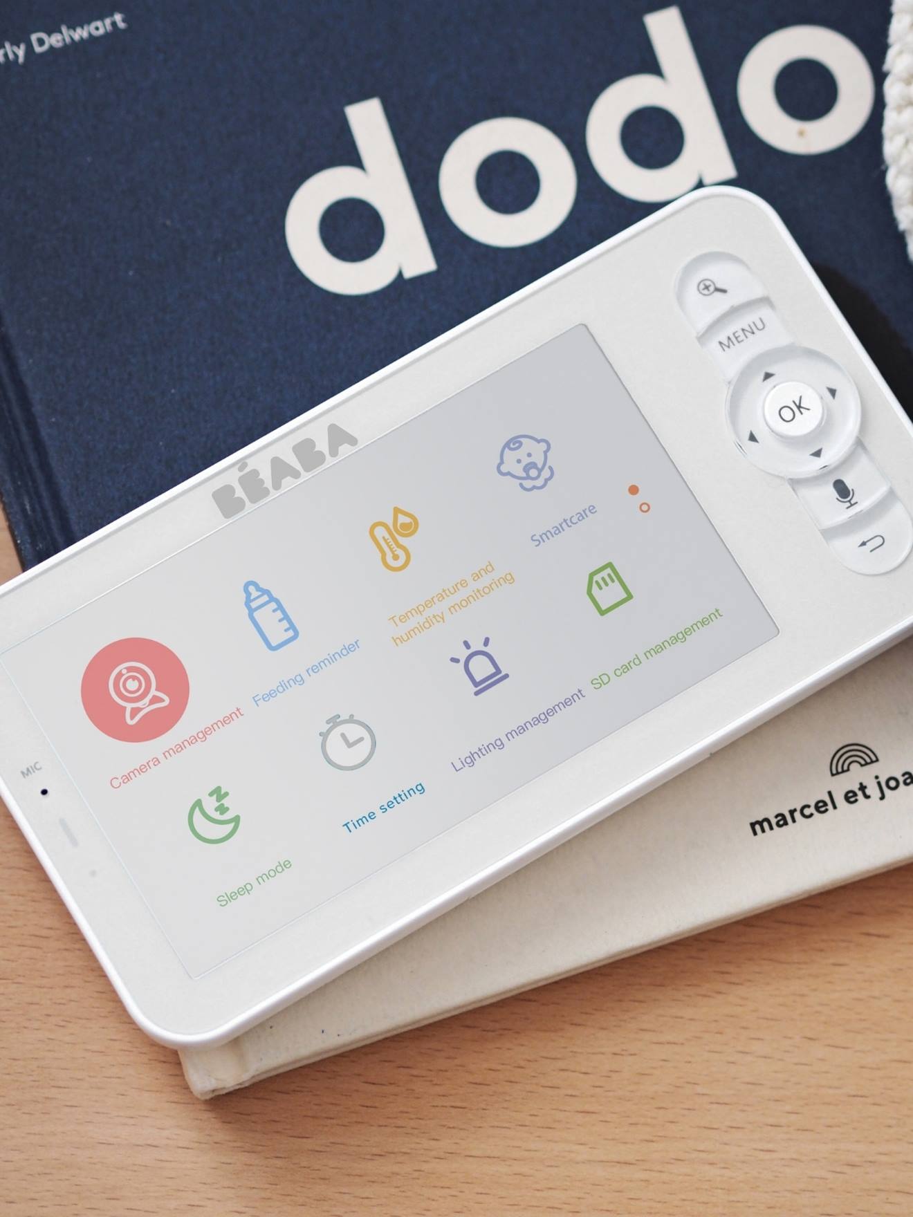 Video-babyfoon BEABA Zen Premium wit afbeelding