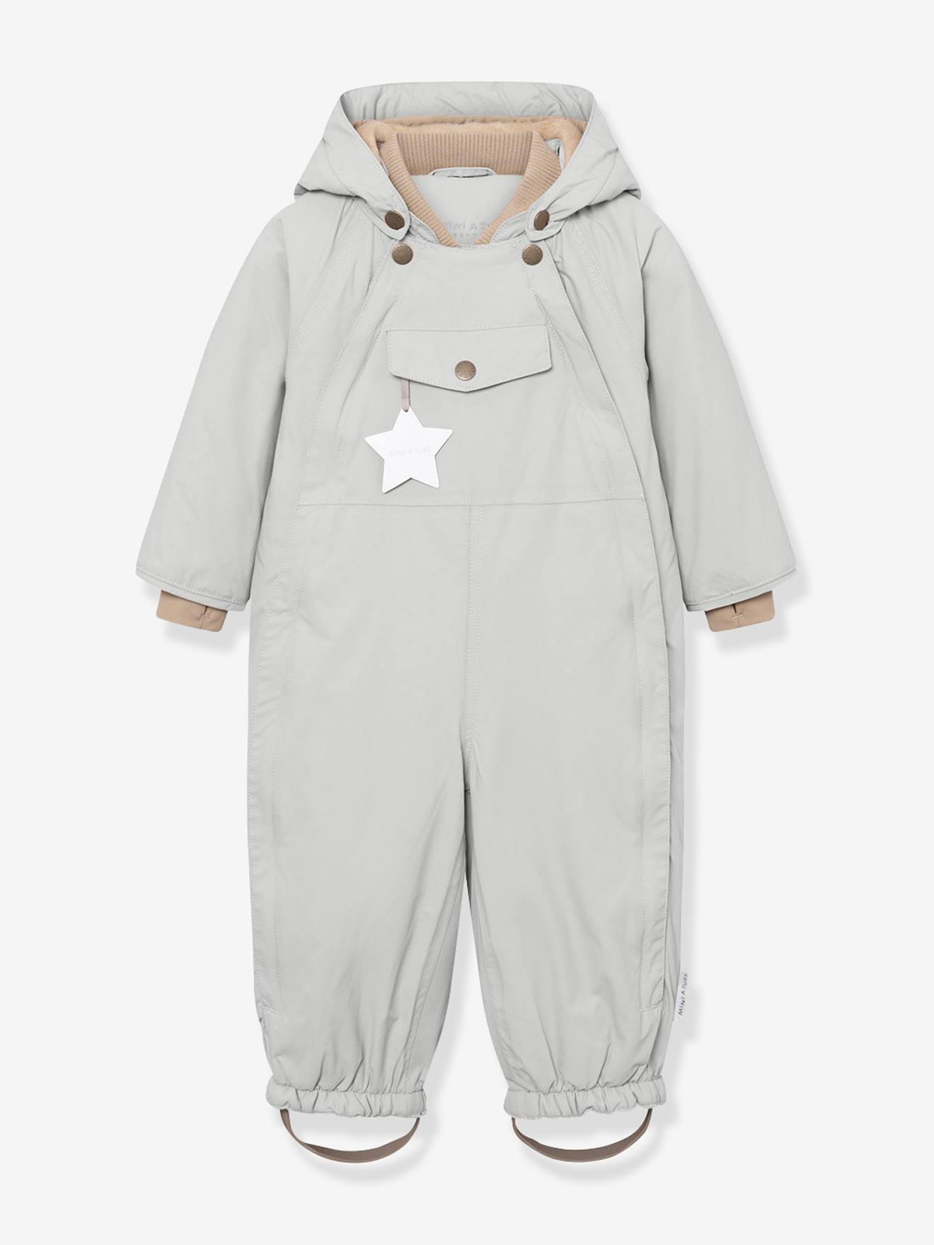 Unisex babykleding grijsblauw afbeelding