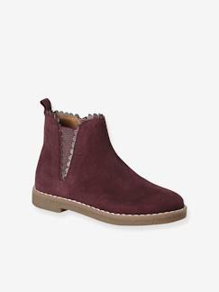 Schoenen-Meisje shoenen 23-38-Leren meisjeslaarzen