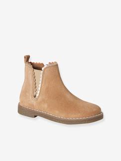 Schoenen-Meisje shoenen 23-38-Boots, laarsjes-Leren meisjeslaarzen