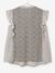 Zwangerschapsblouse met stippen WITTE STIPPENPRINT - vertbaudet enfant 
