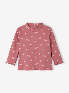 Baby-T-shirt baby met print, lange mouwen