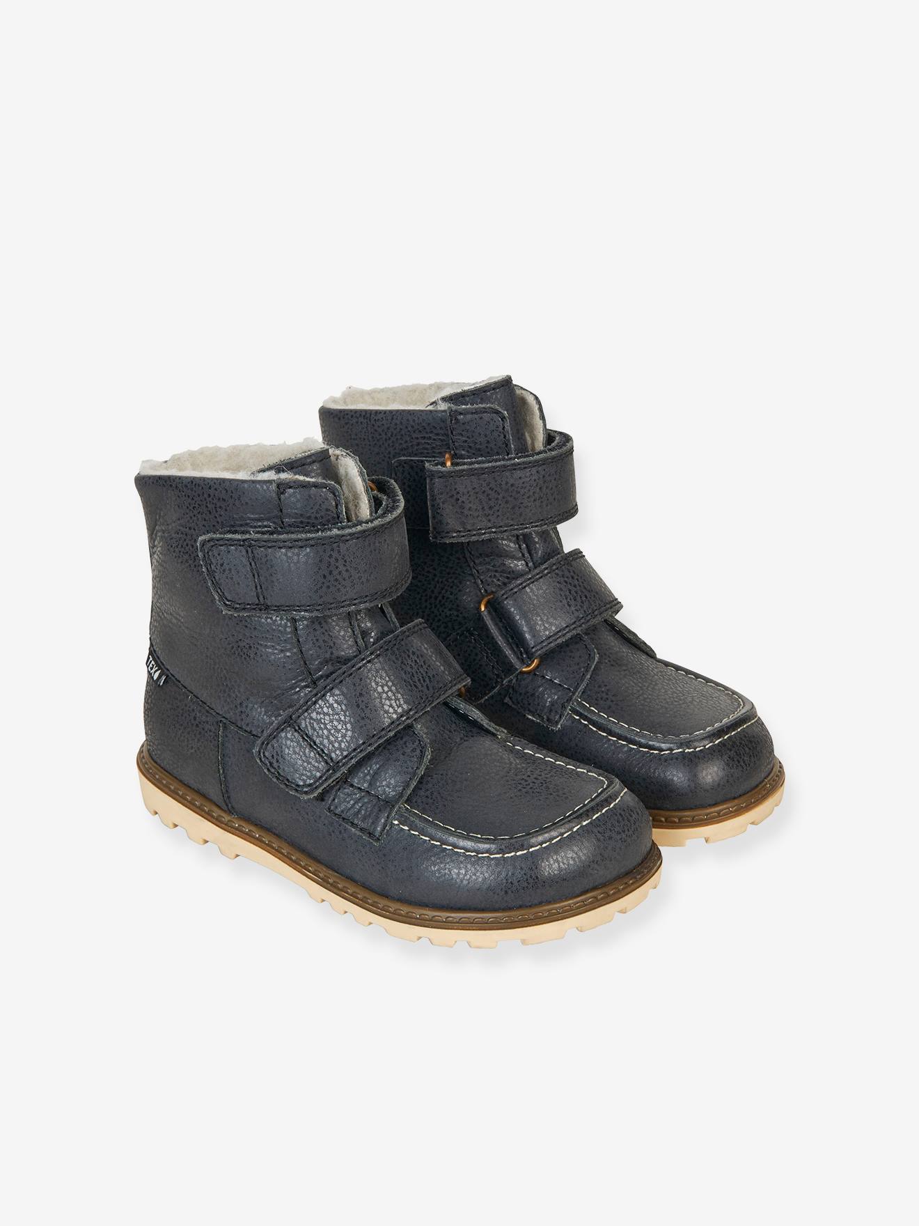Winter boots TERRY kinderen BUNDGAARD brede voeten zwart