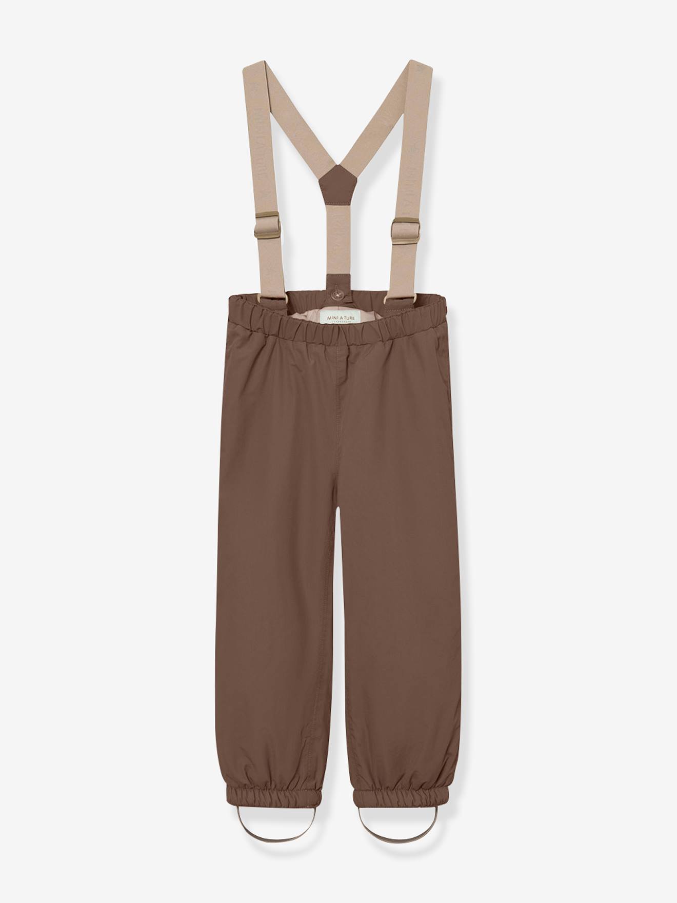 Unisex babykleding bruin