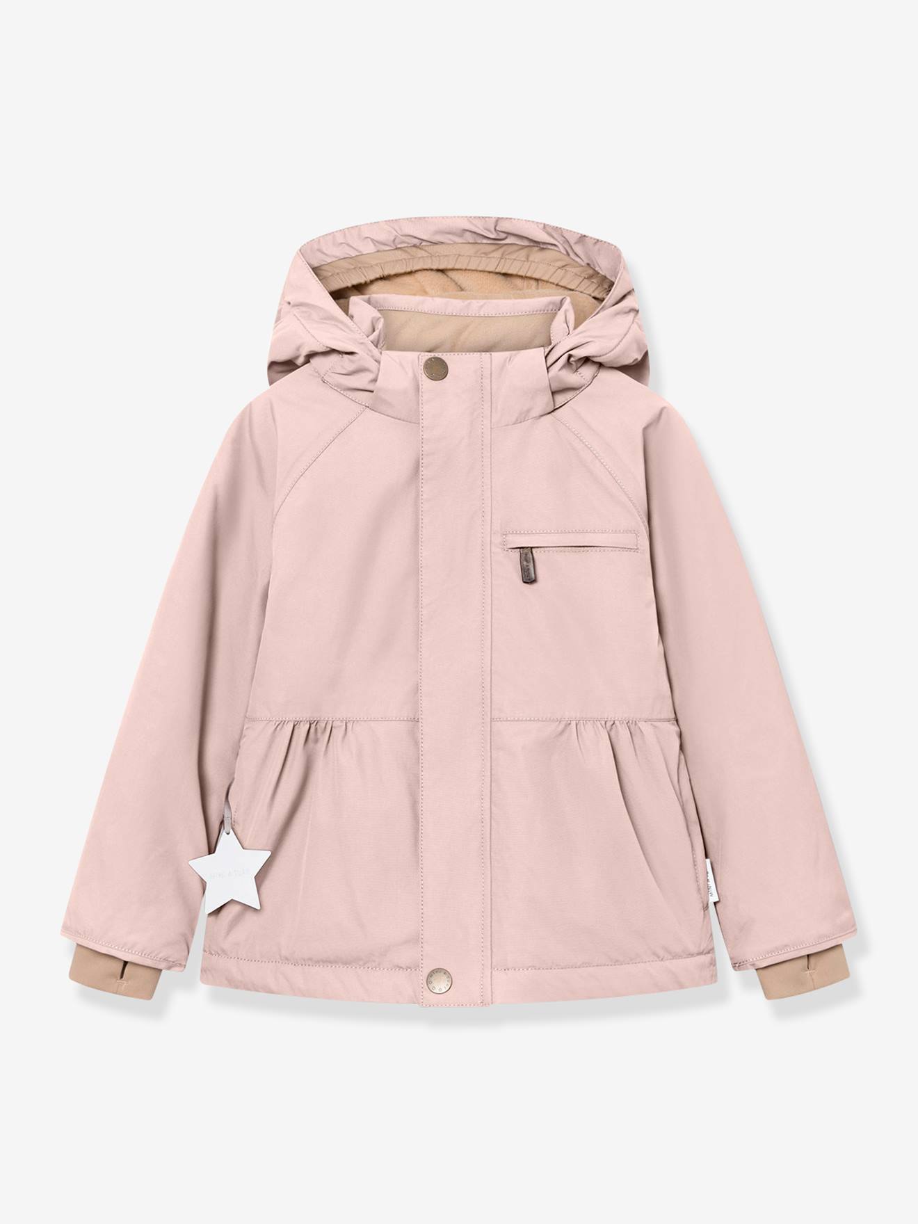 Meisjeskleding roze (poederkleur) afbeelding