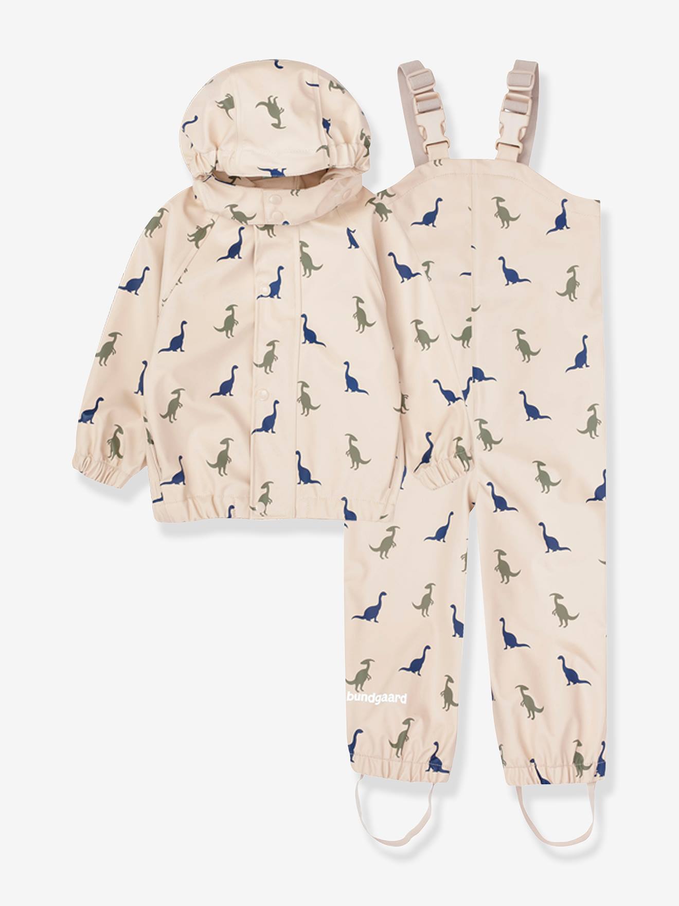 Regenjas & regenbroek CALI kinderen Bundgaard ecru