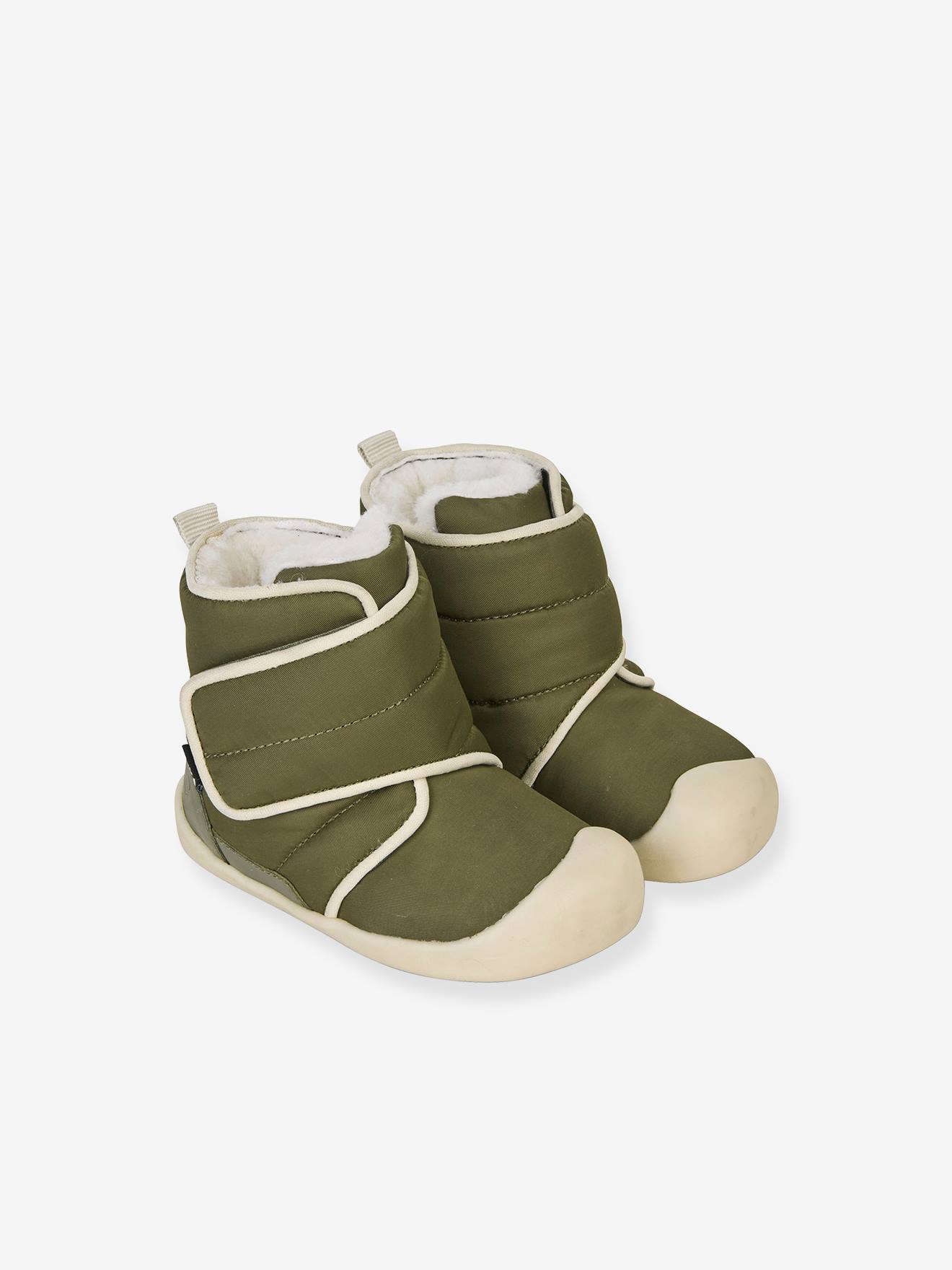 Sneeuwboots om te leren lopen NURI Baby BUNDGAARD olijf