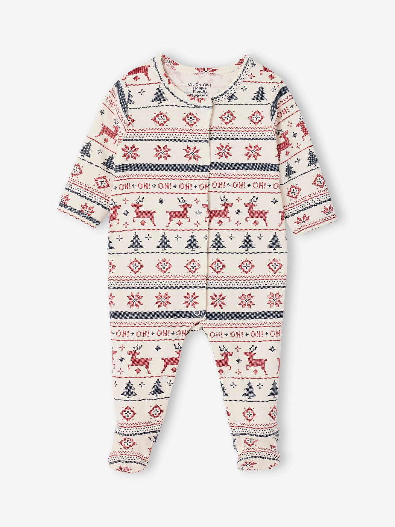 Pyjama kerst familie capsulecollectie nachtblauw afbeelding