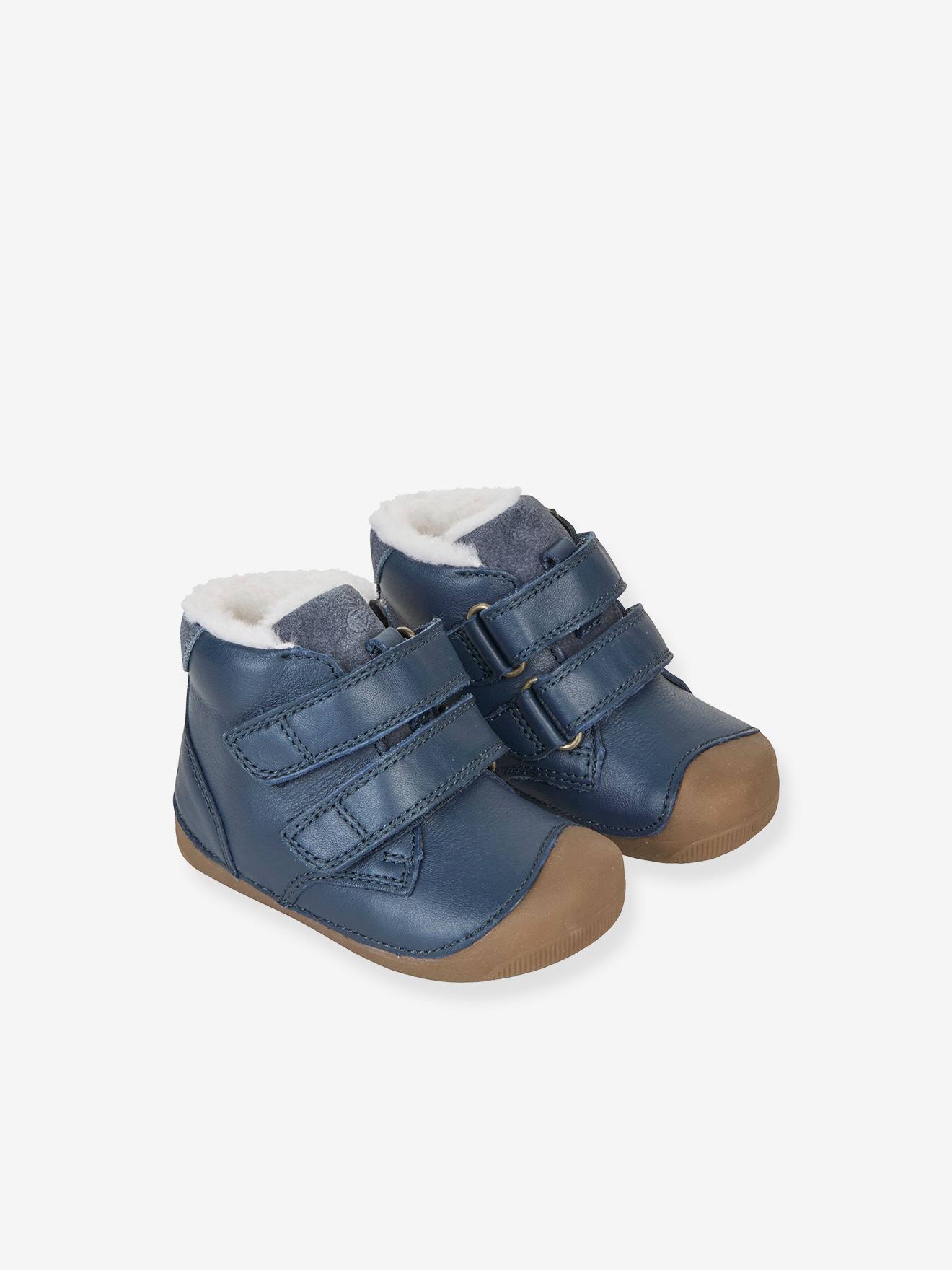 Warme boots om te leren lopen PETIT Baby BUNDGAARD marineblauw