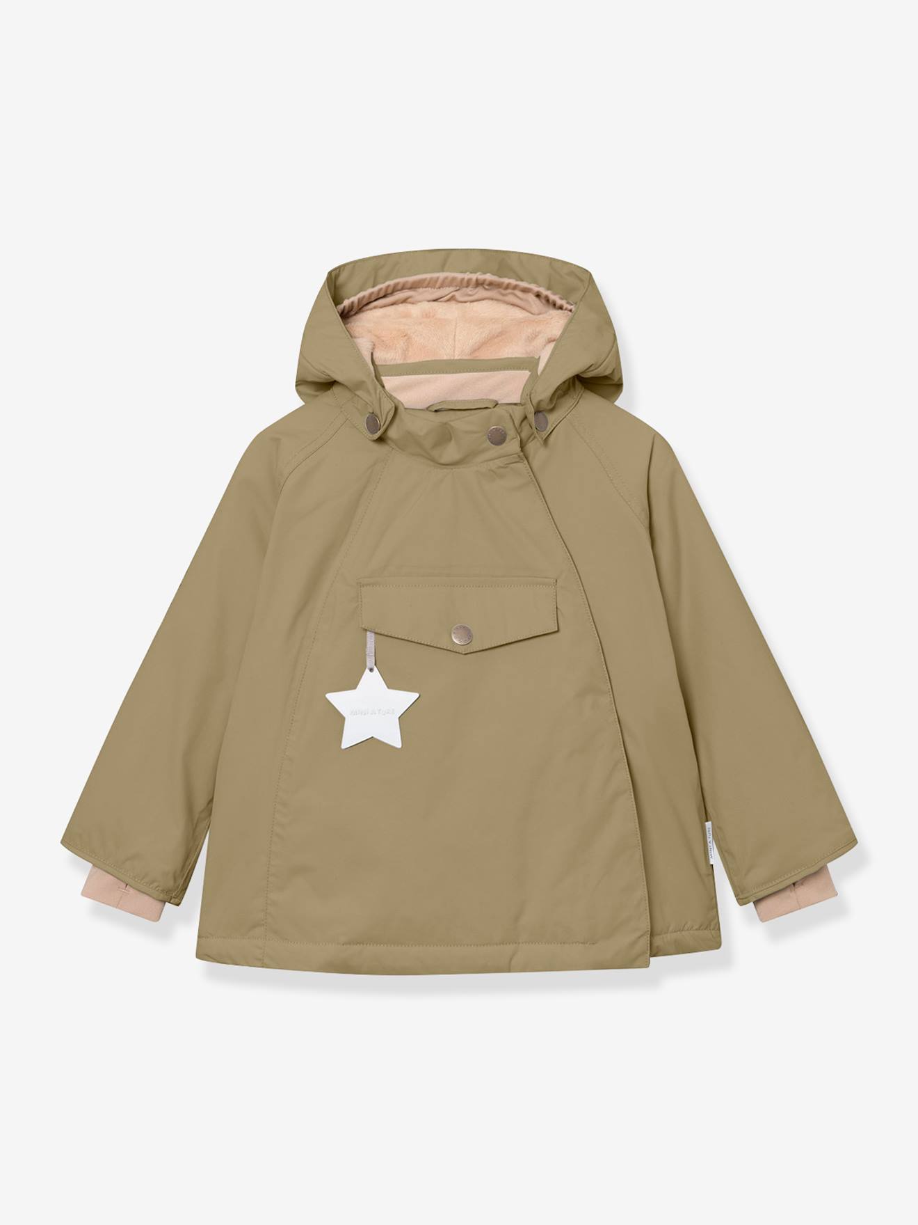 Unisex babykleding saliegroen