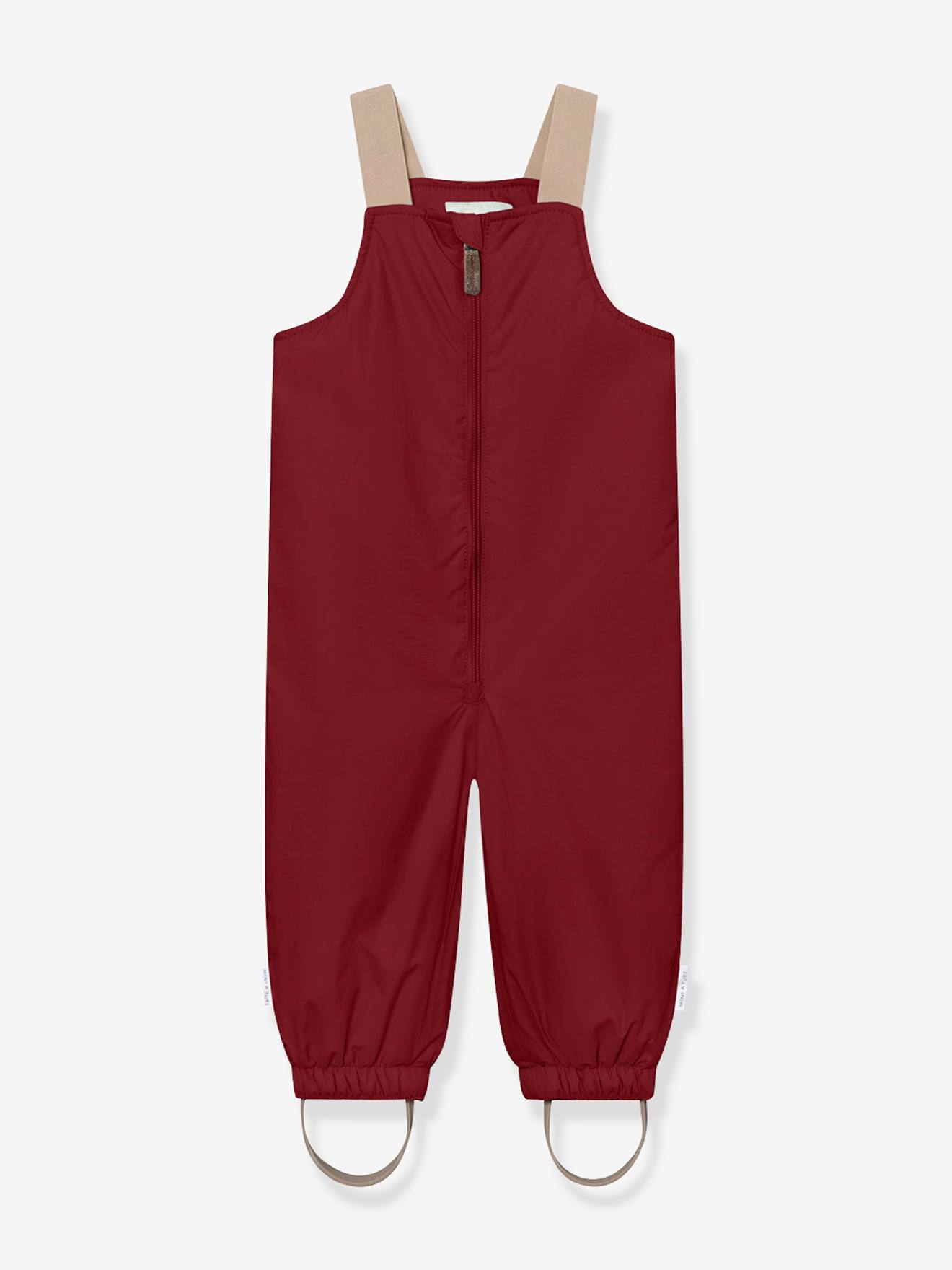 Unisex babykleding bordeauxrood afbeelding