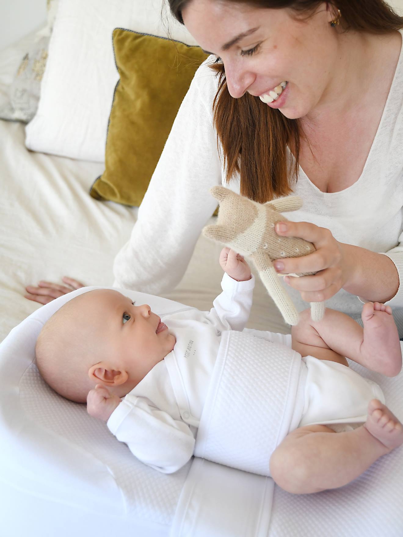 Baby cocon Cocoonababy wit