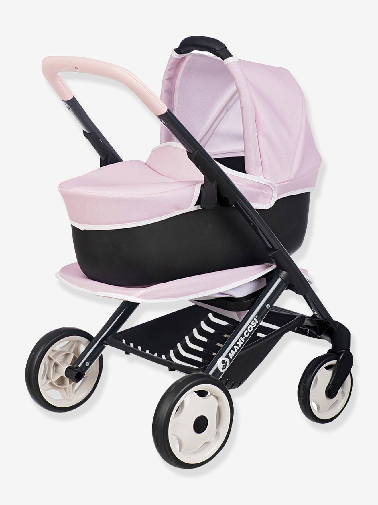 Maxi Cosi Kinderwagen Landau 3 in 1 - SMOBY lichtroze afbeelding