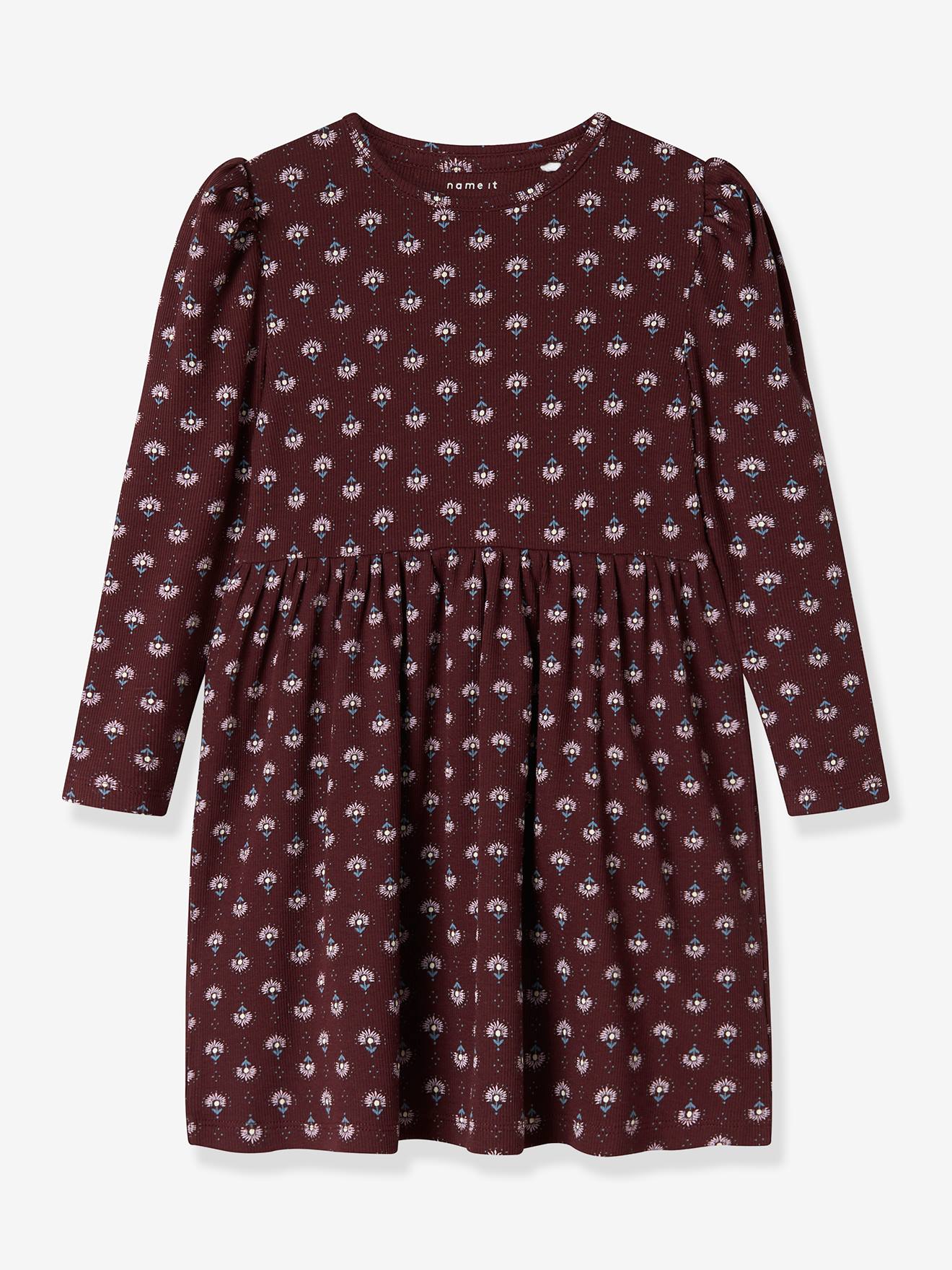 Meisjeskleding bordeauxrood afbeelding