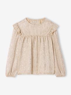 T-shirt Kerstmis meisjes lange mouwen  - vertbaudet enfant