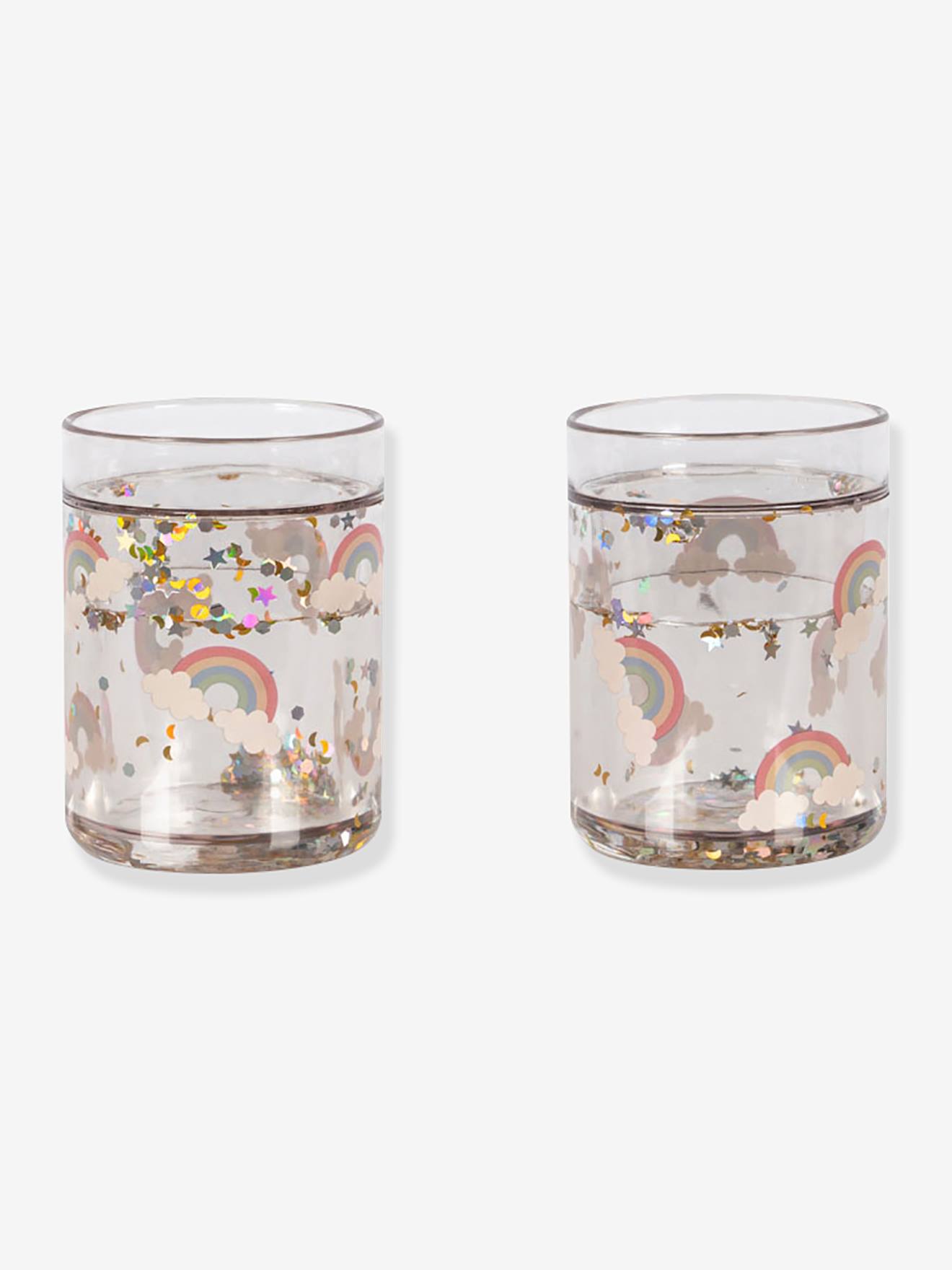 Glitterende beker KONGES SLOJD meerkleurig afbeelding