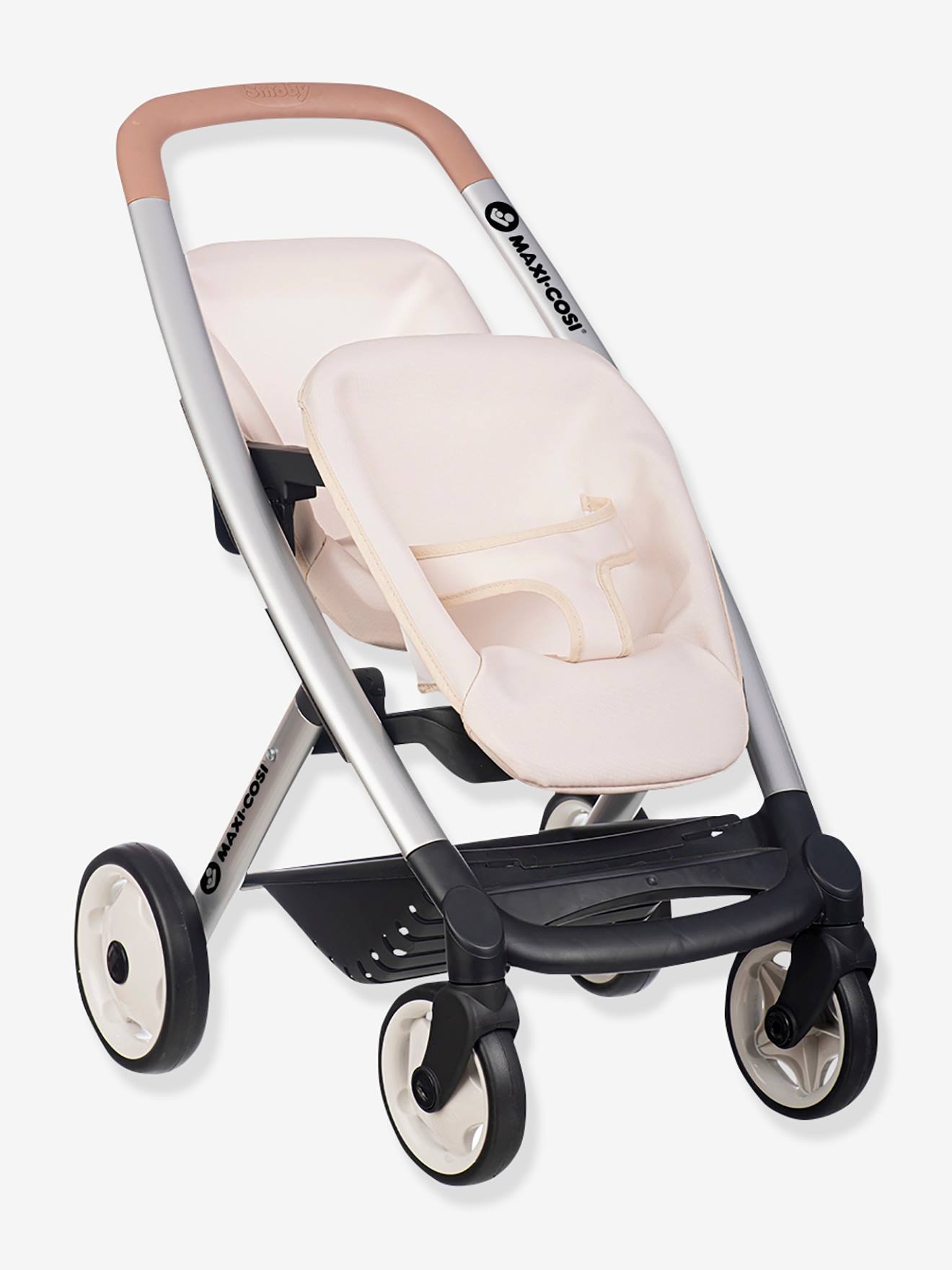 Maxi Cosi Dubbele kinderwagen - SMOBY beige afbeelding