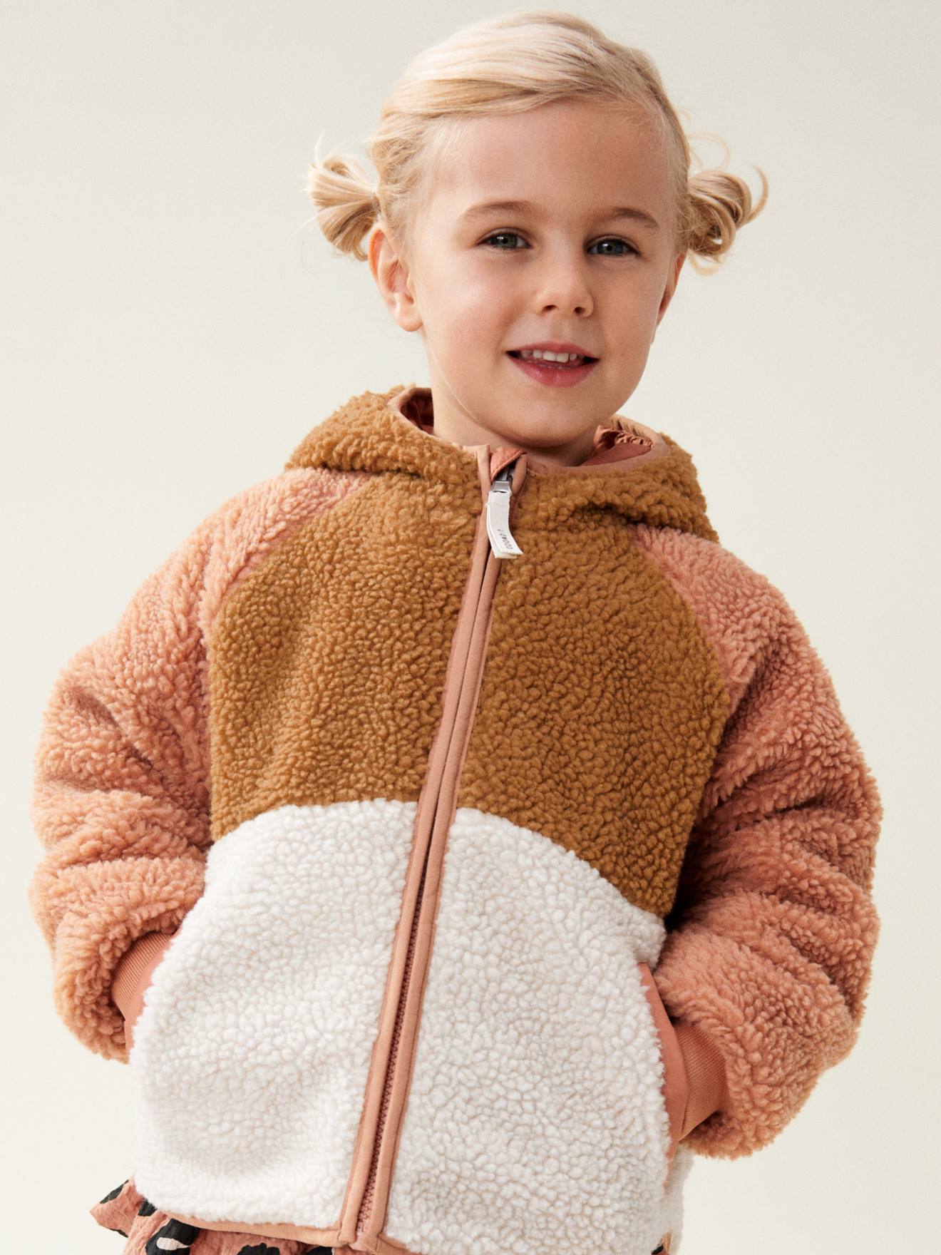 Omkeerbare jas met capuchon Jackson LIEWOOD rozen afbeelding