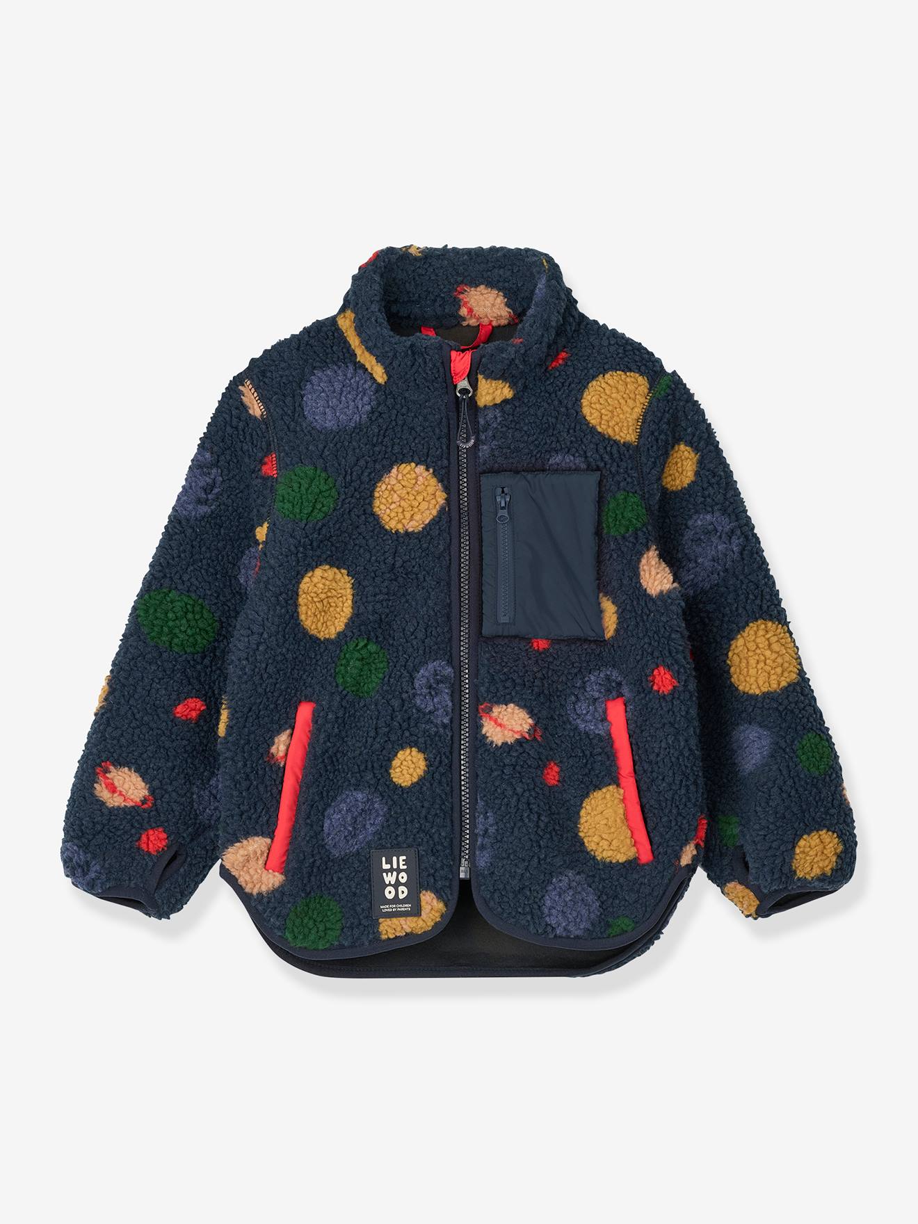 Nolan fleece jas marineblauw afbeelding