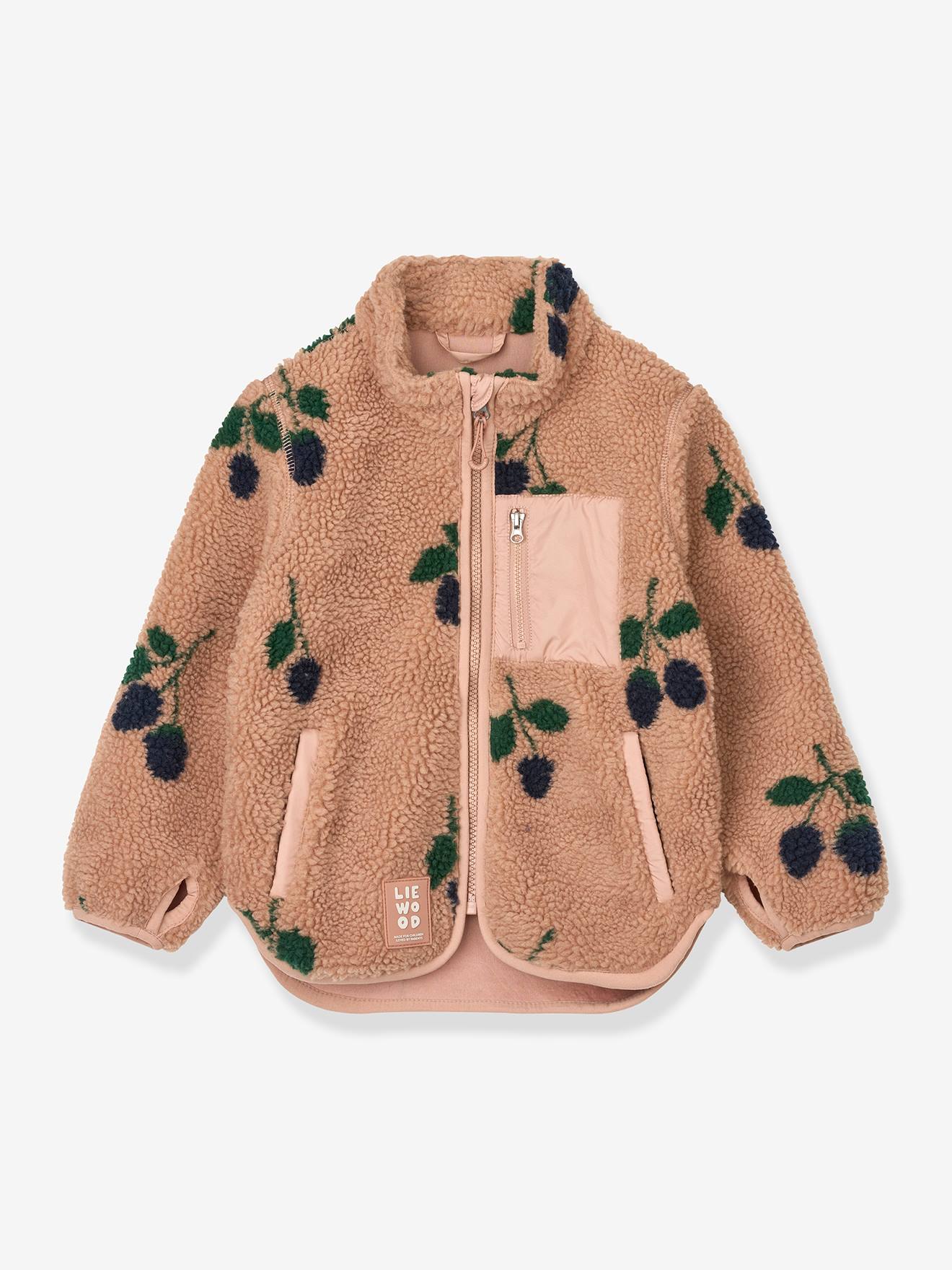 Nolan fleece jas rozen afbeelding