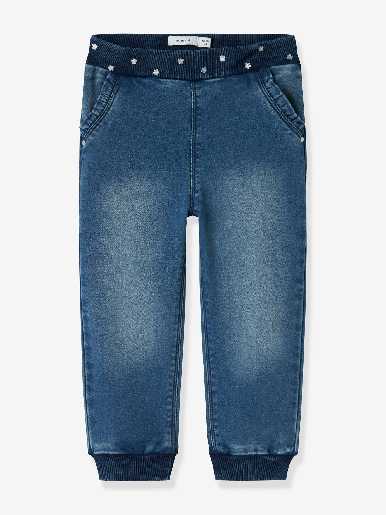 Meisjeskleding jeansblauw afbeelding