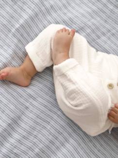 Baby-Broek in harem-model van hydrofiel katoen baby jongen