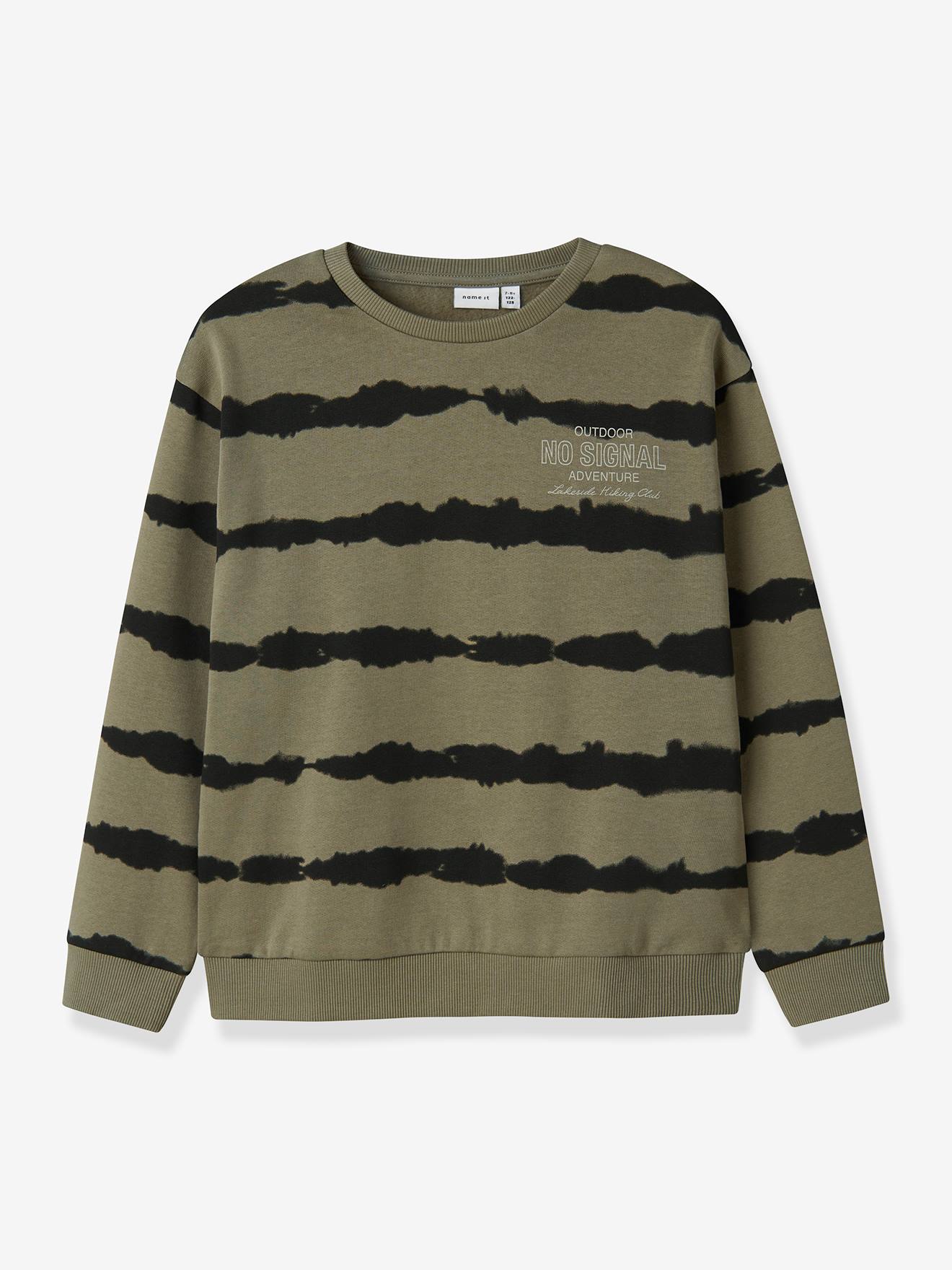 Pyjama biologisch katoen jongen saliegroen afbeelding