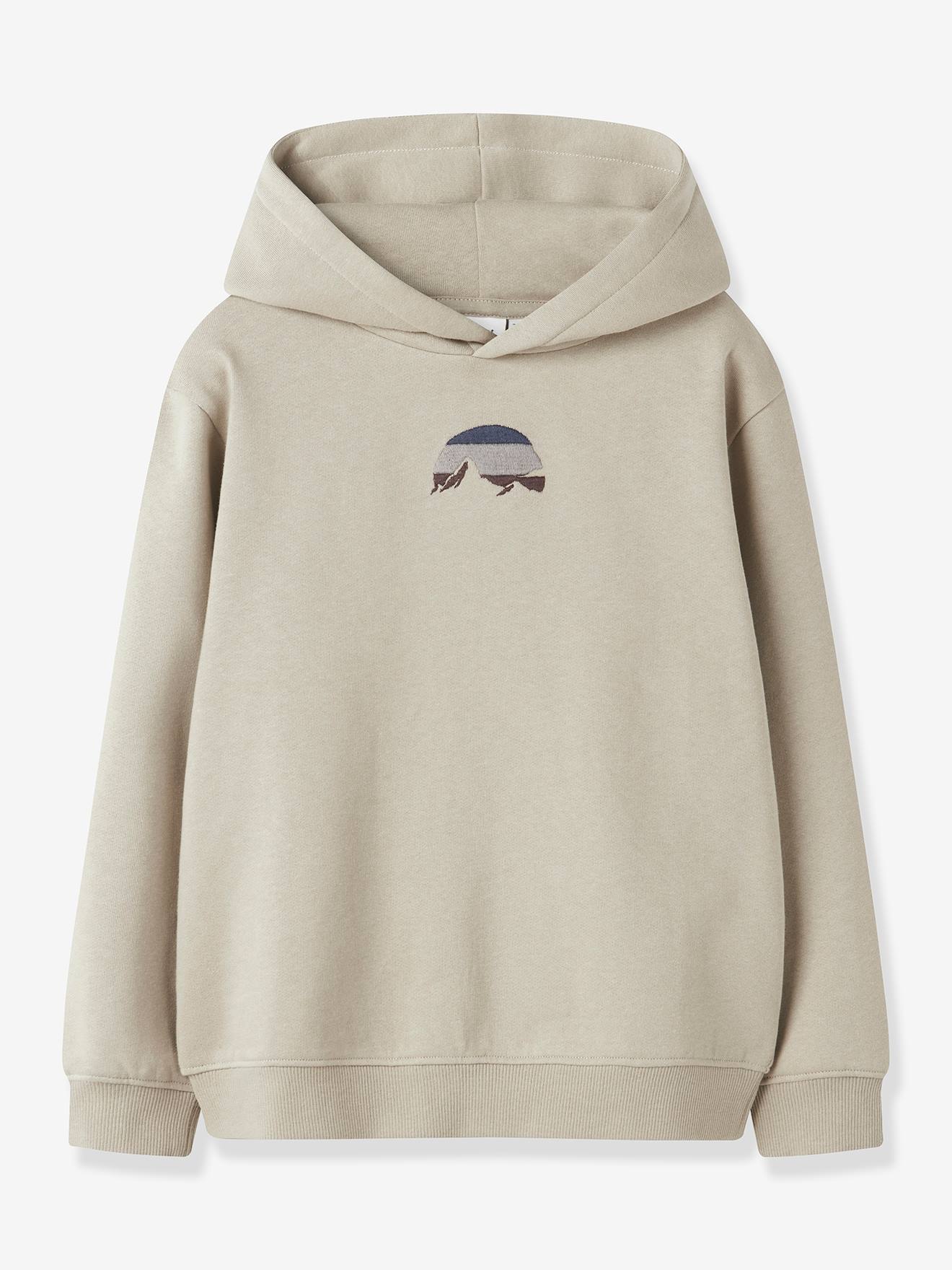 Pyjama biologisch katoen jongen beige afbeelding