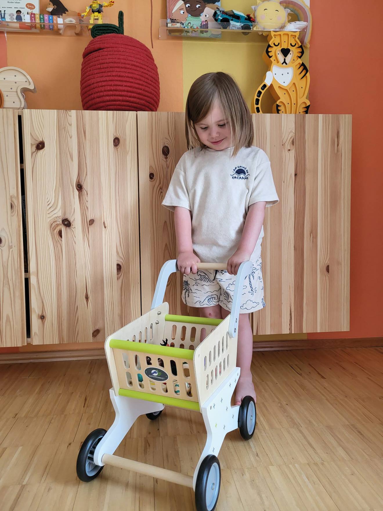 Essentiële houten benodigdheden / toebehoren meerkleurig afbeelding