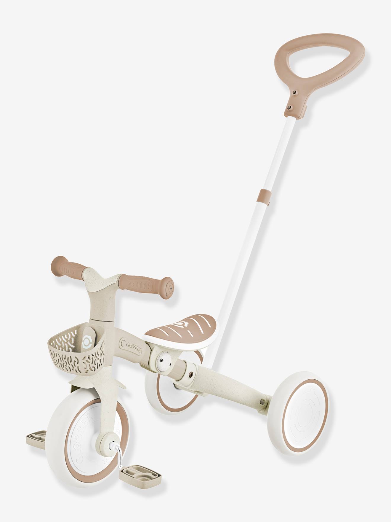 Loopwagen Learning Trike - Driewieler 2 in 1 - GLOBBER taupe afbeelding