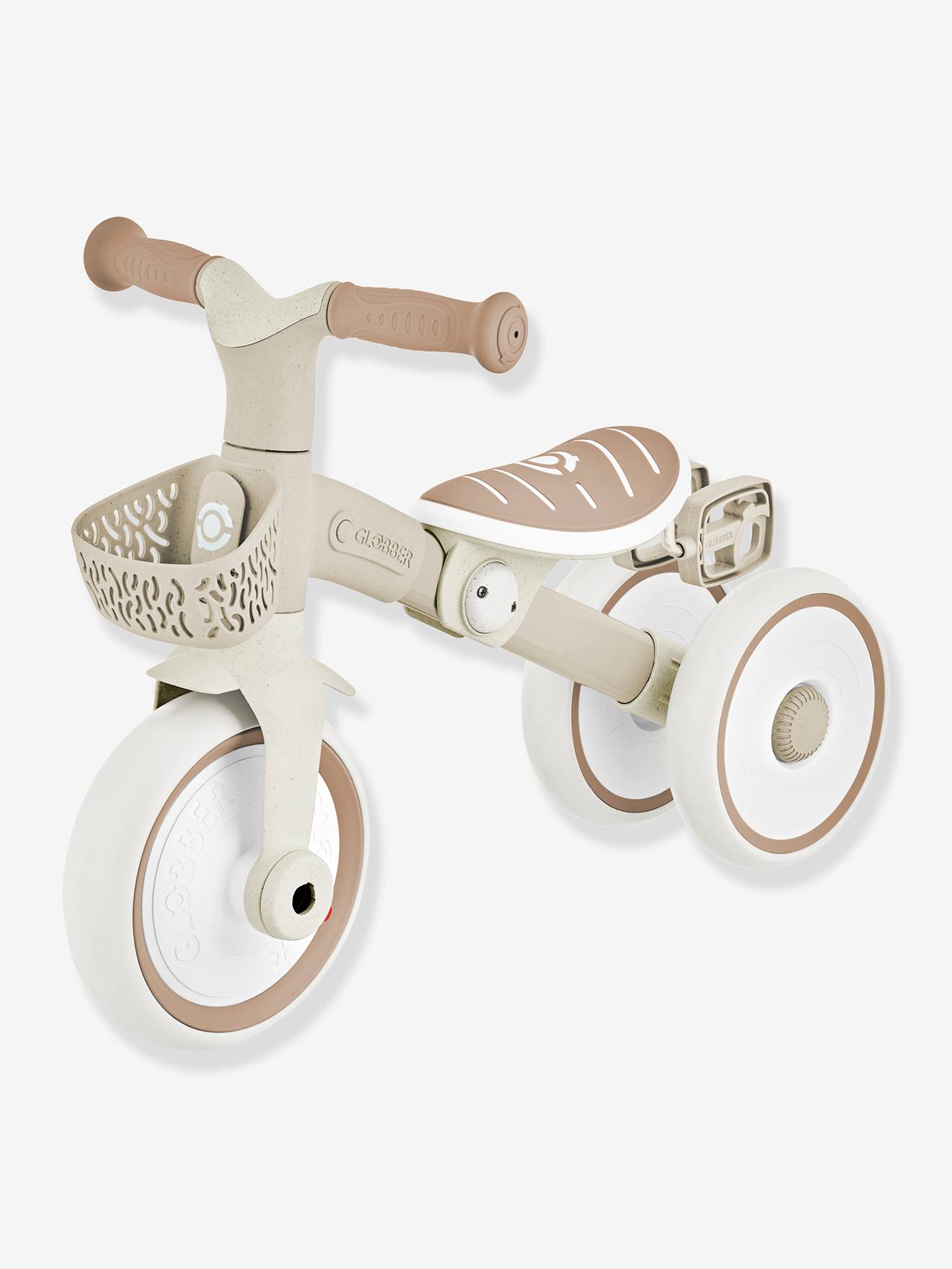 Loopwagens learning bIke GLOBBER beige afbeelding